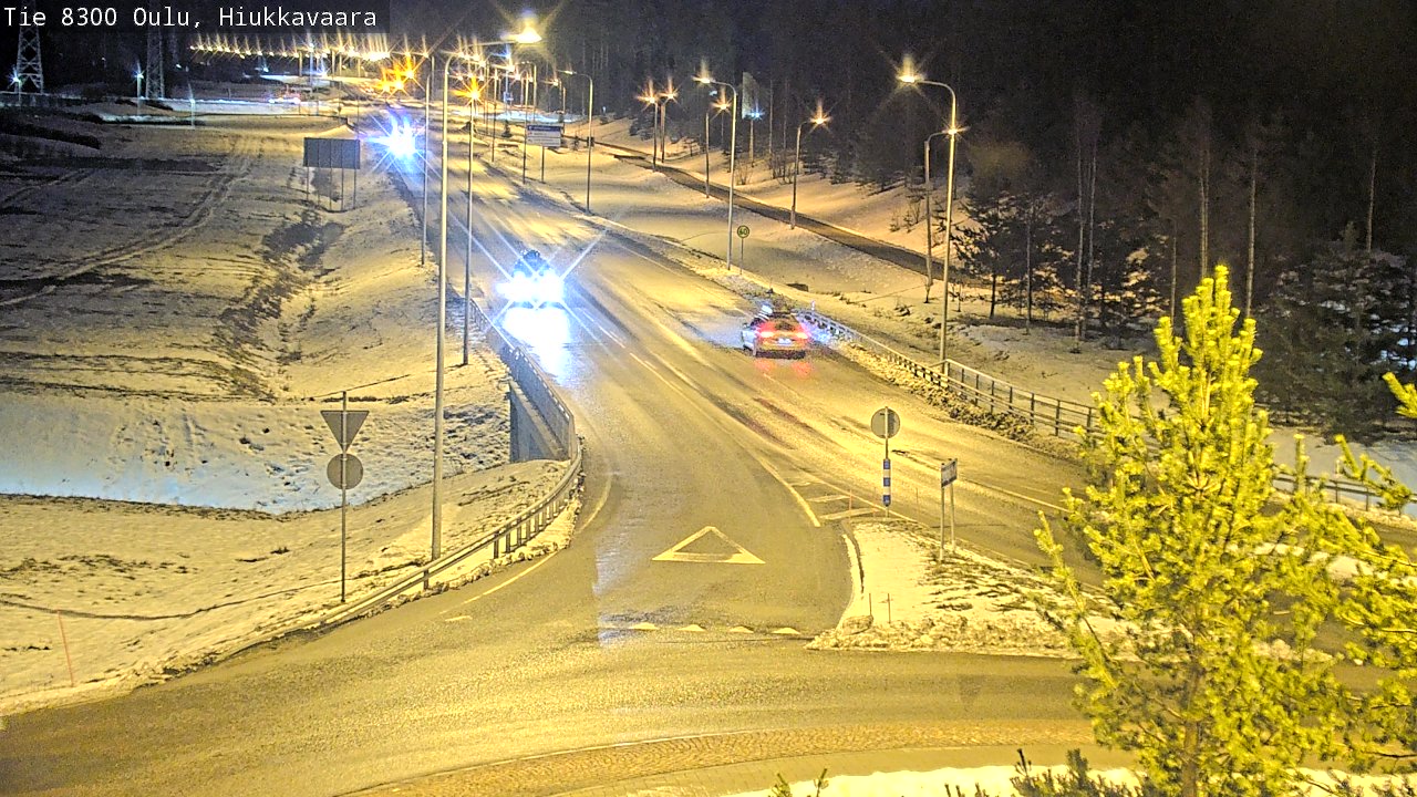 Kelikamerat Kuva tie 8300 Oulu Hiukkavaara, Oulu, Pohjois-Pohjanmaa