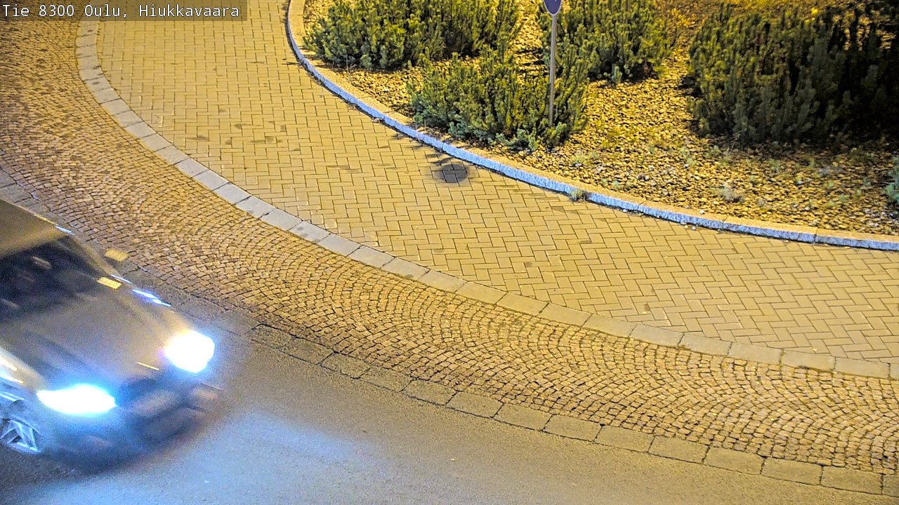 Kelikamerat Kuva tie 8300 Oulu Hiukkavaara, Oulu, Pohjois-Pohjanmaa