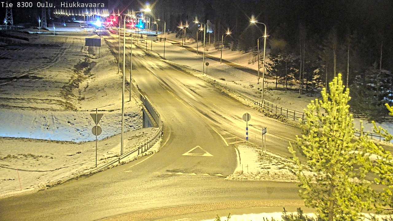 Kelikamerat Kuva tie 8300 Oulu Hiukkavaara, Oulu, Pohjois-Pohjanmaa