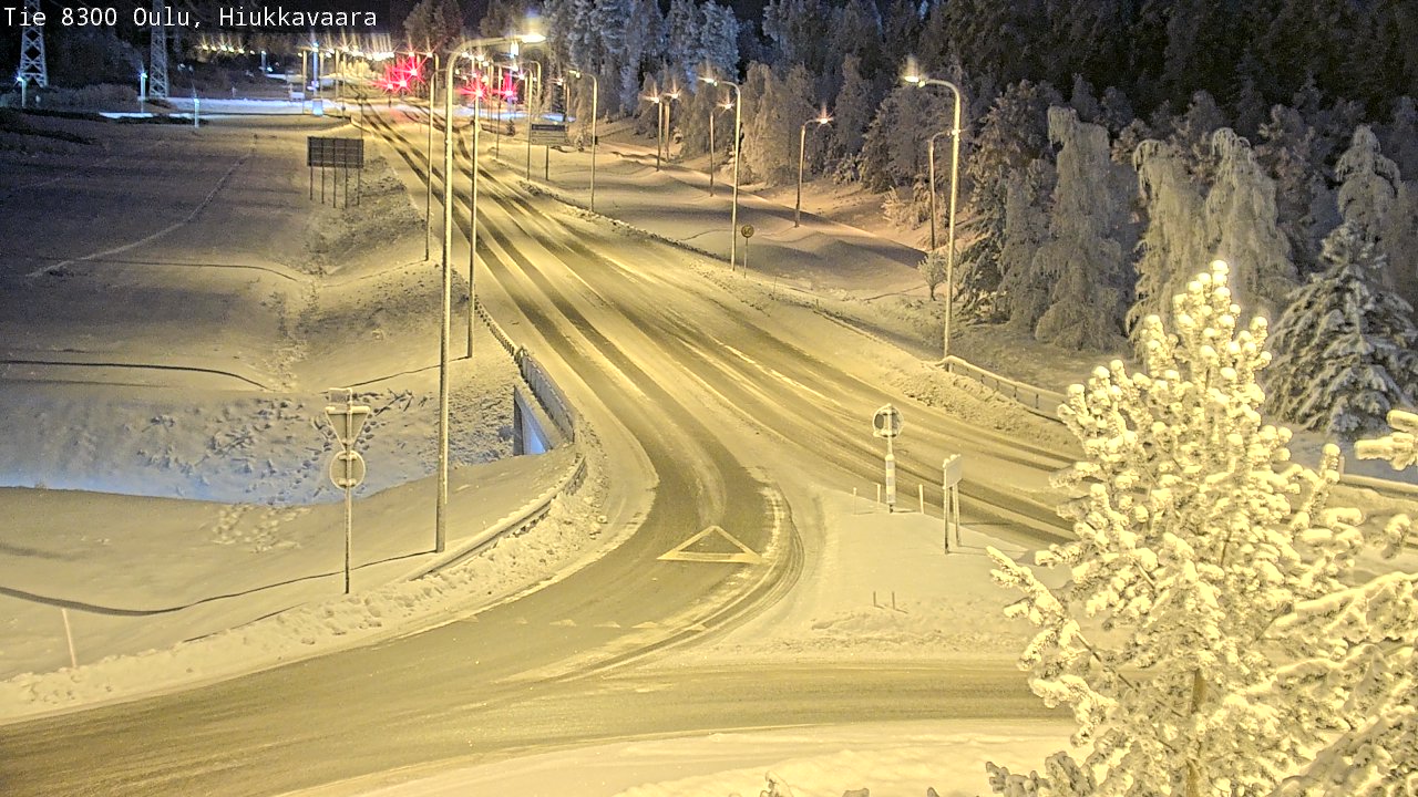 Kelikamerat Kuva tie 8300 Oulu Hiukkavaara, Oulu, Pohjois-Pohjanmaa