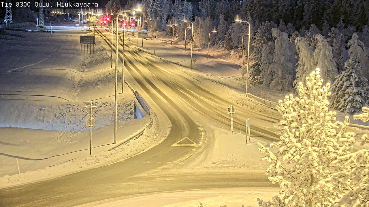 Kelikamerat Kuva tie 8300 Oulu Hiukkavaara, Oulu, Pohjois-Pohjanmaa