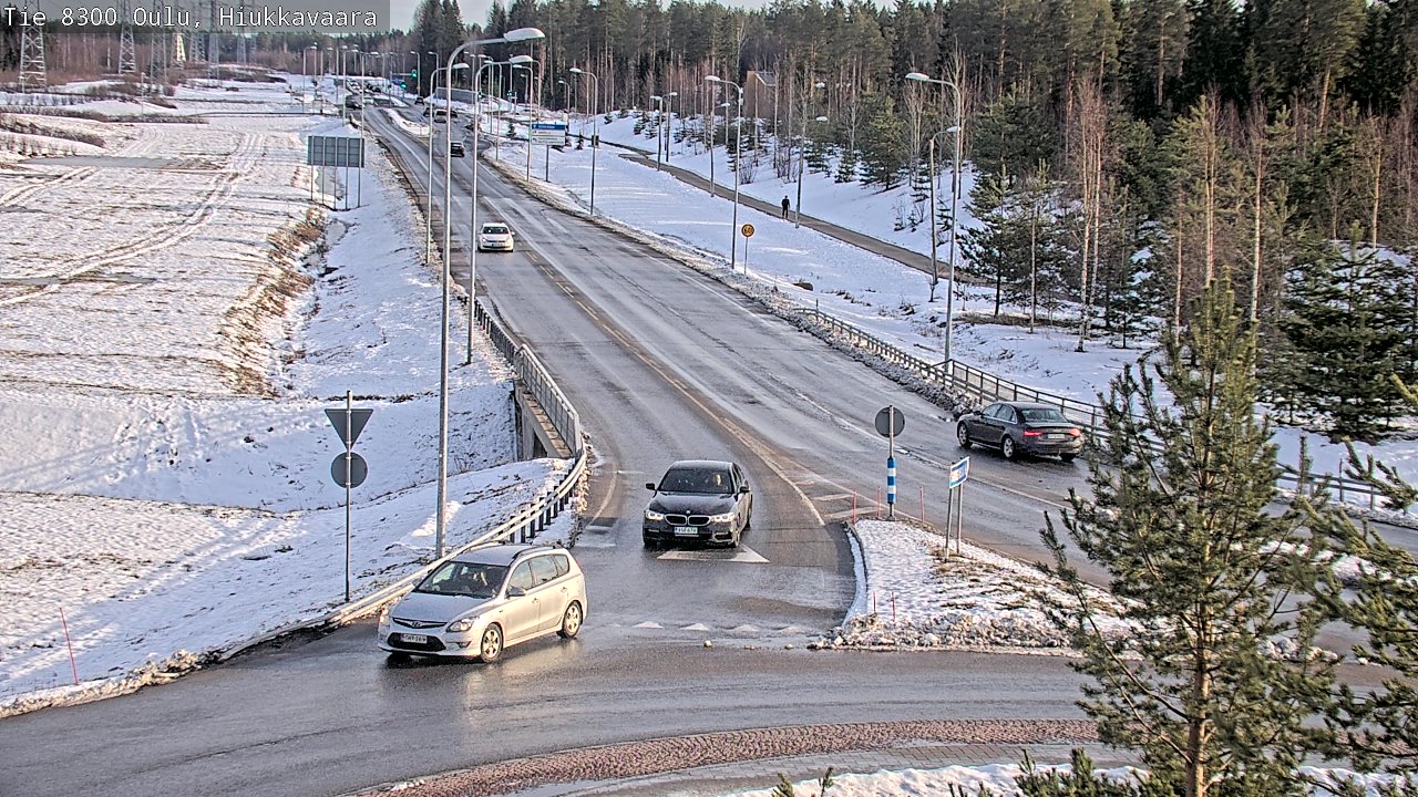 Kelikamerat Kuva tie 8300 Oulu Hiukkavaara, Oulu, Pohjois-Pohjanmaa