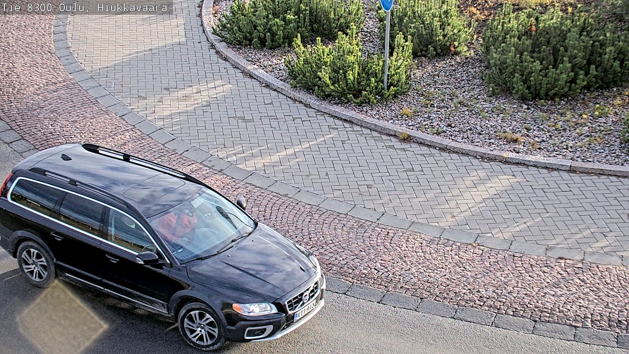 Kelikamerat Kuva tie 8300 Oulu Hiukkavaara, Oulu, Pohjois-Pohjanmaa