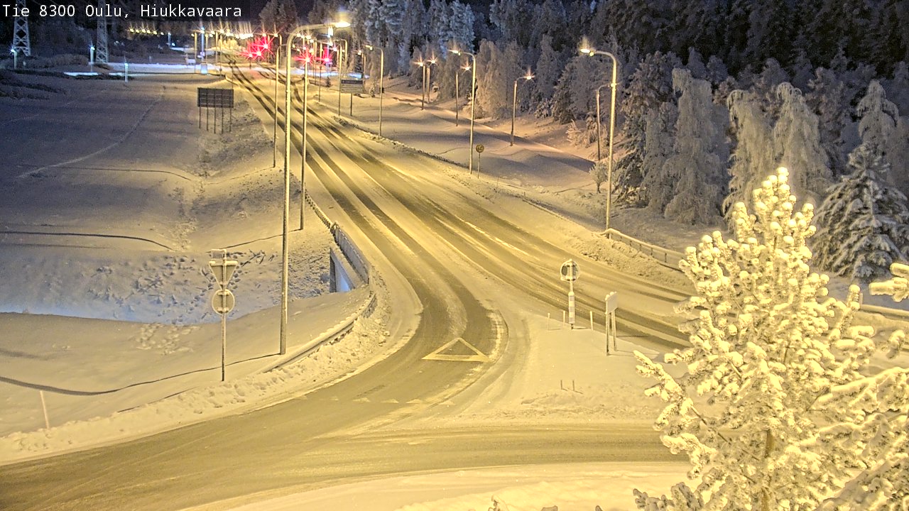 Kelikamerat Kuva tie 8300 Oulu Hiukkavaara, Oulu, Pohjois-Pohjanmaa