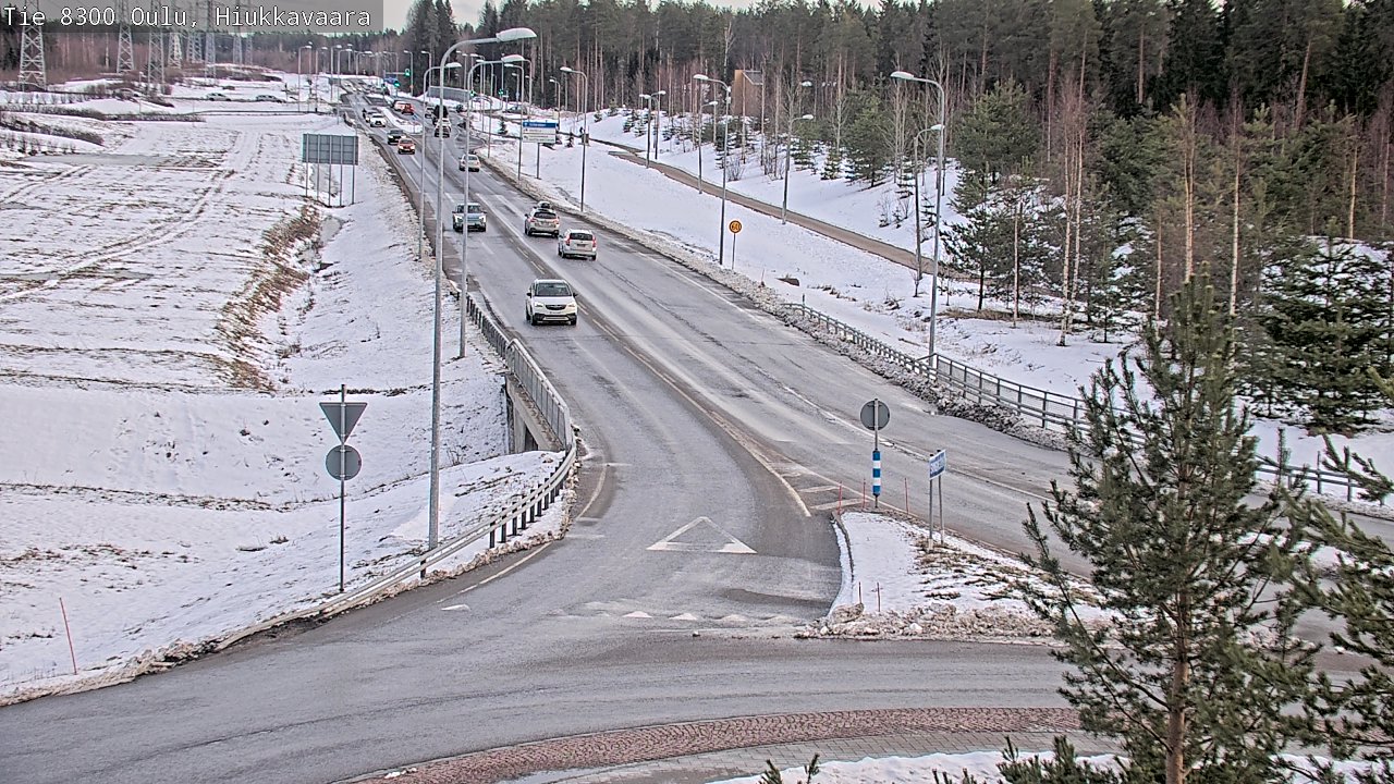 Kelikamerat Kuva tie 8300 Oulu Hiukkavaara, Oulu, Pohjois-Pohjanmaa