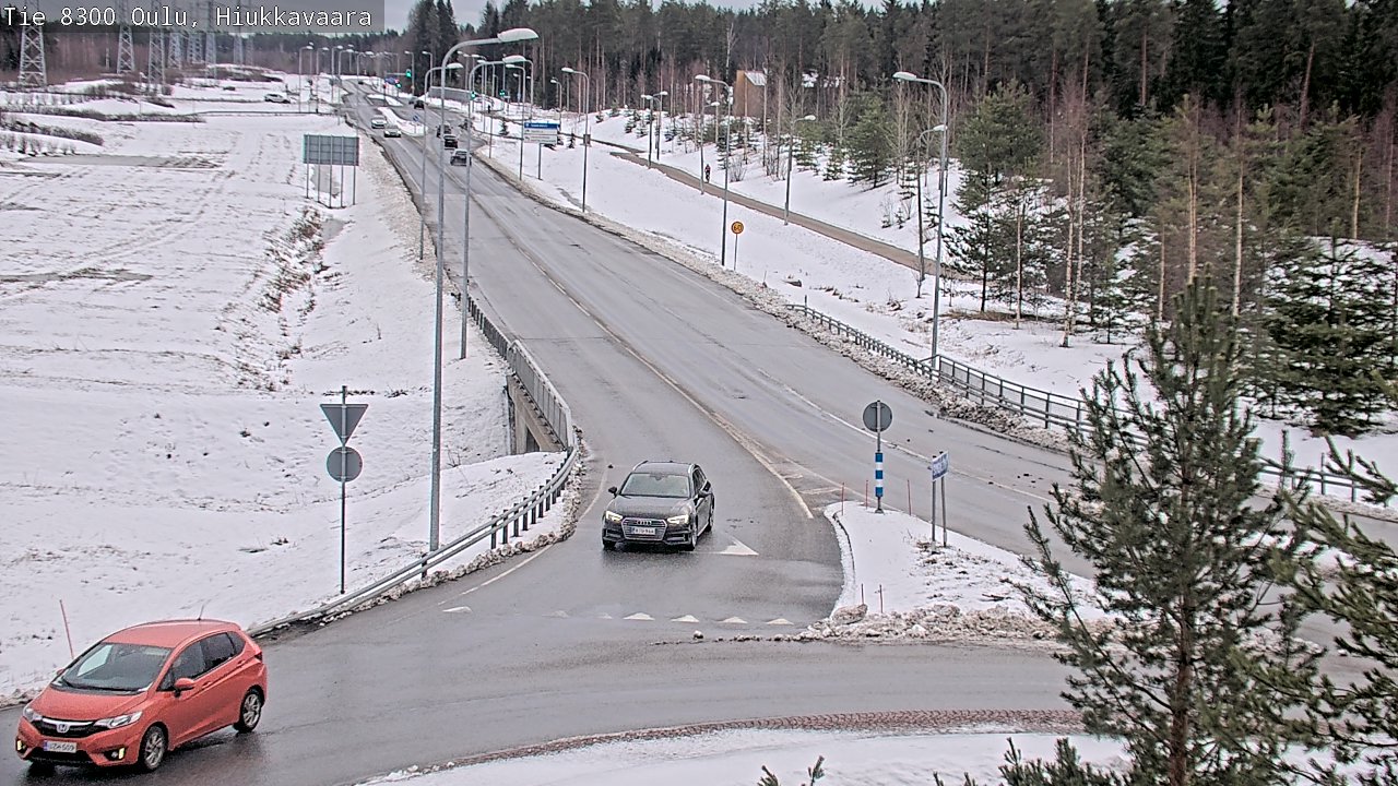 Kelikamerat Kuva tie 8300 Oulu Hiukkavaara, Oulu, Pohjois-Pohjanmaa