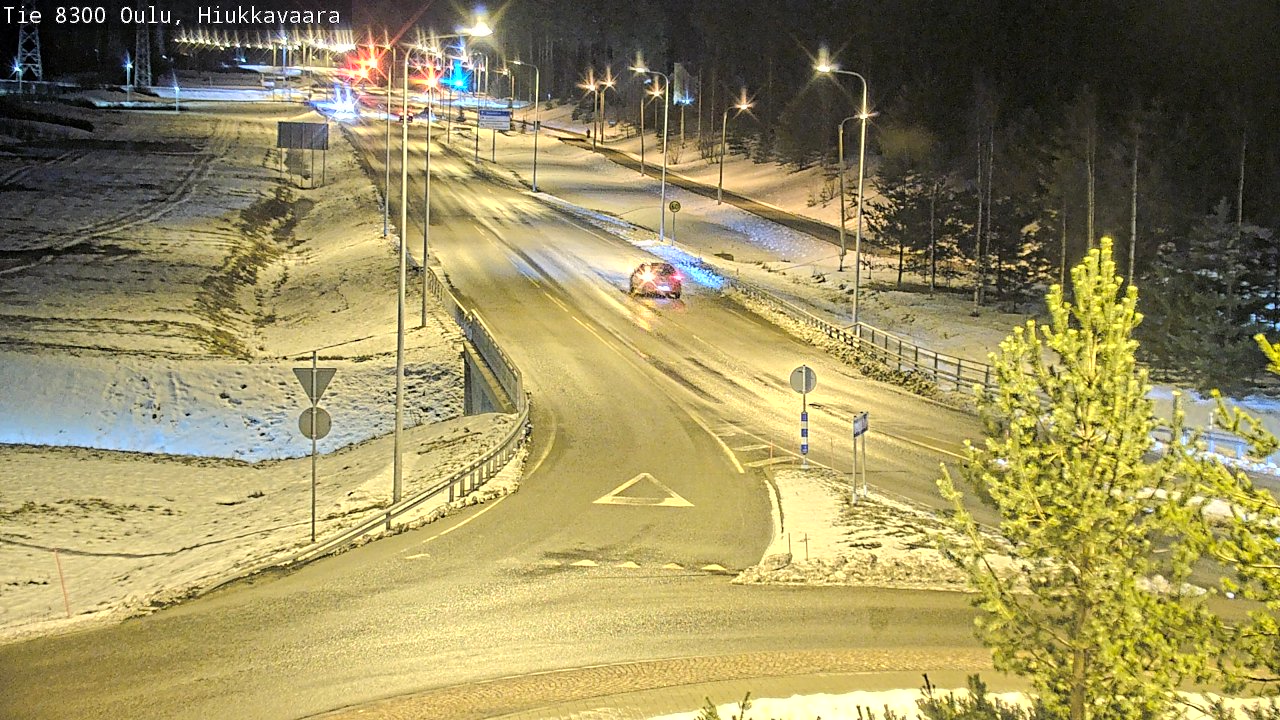 Kelikamerat Kuva tie 8300 Oulu Hiukkavaara, Oulu, Pohjois-Pohjanmaa