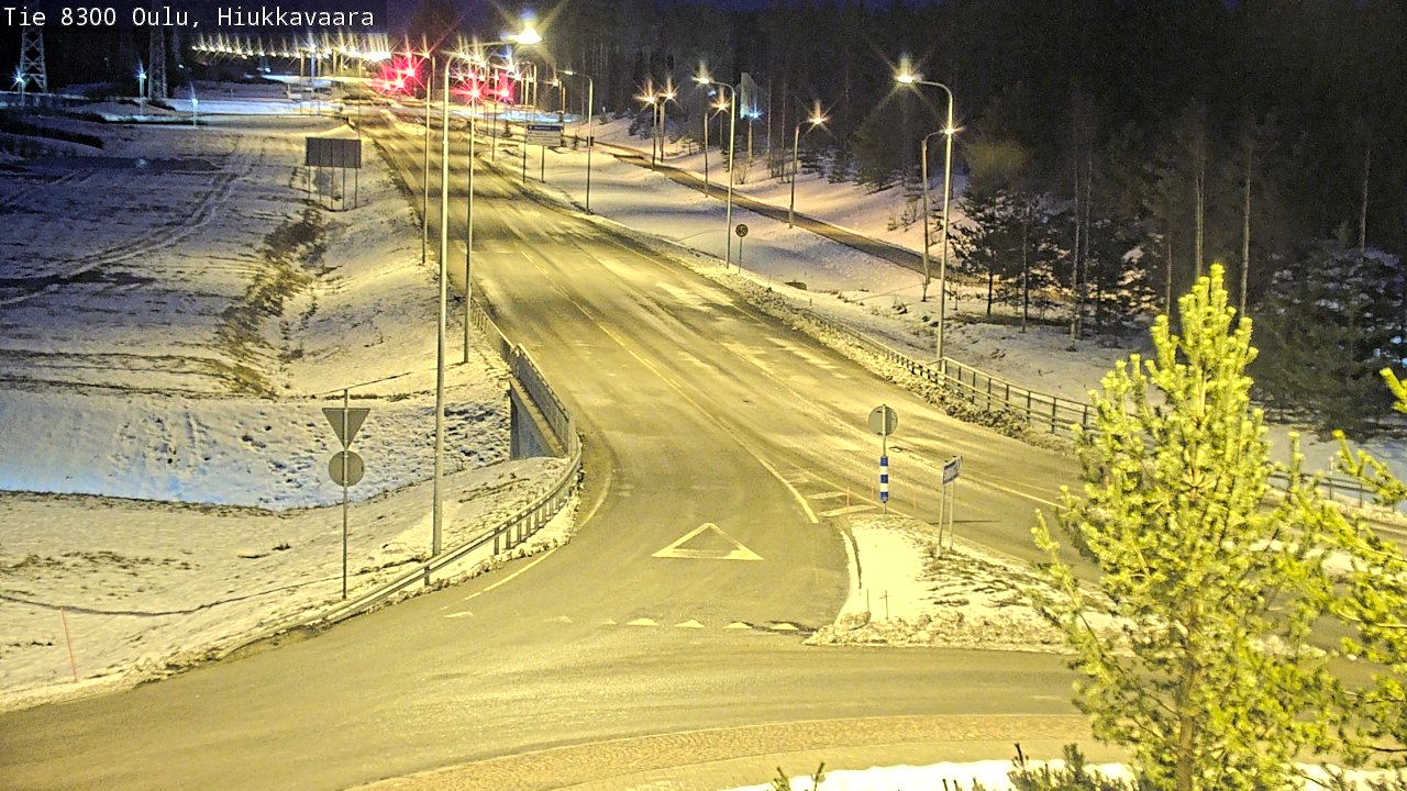 Kelikamerat Kuva tie 8300 Oulu Hiukkavaara, Oulu, Pohjois-Pohjanmaa