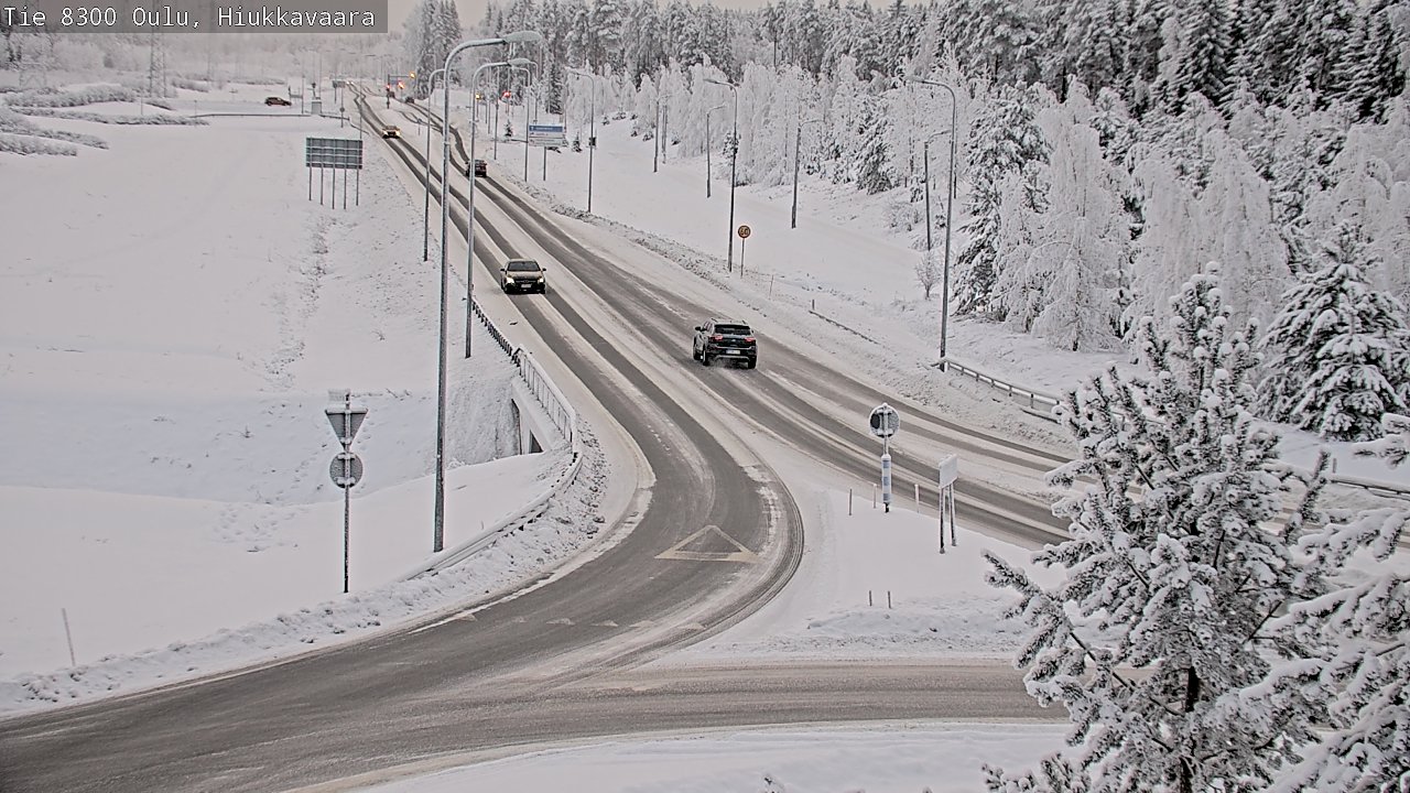 Kelikamerat Kuva tie 8300 Oulu Hiukkavaara, Oulu, Pohjois-Pohjanmaa