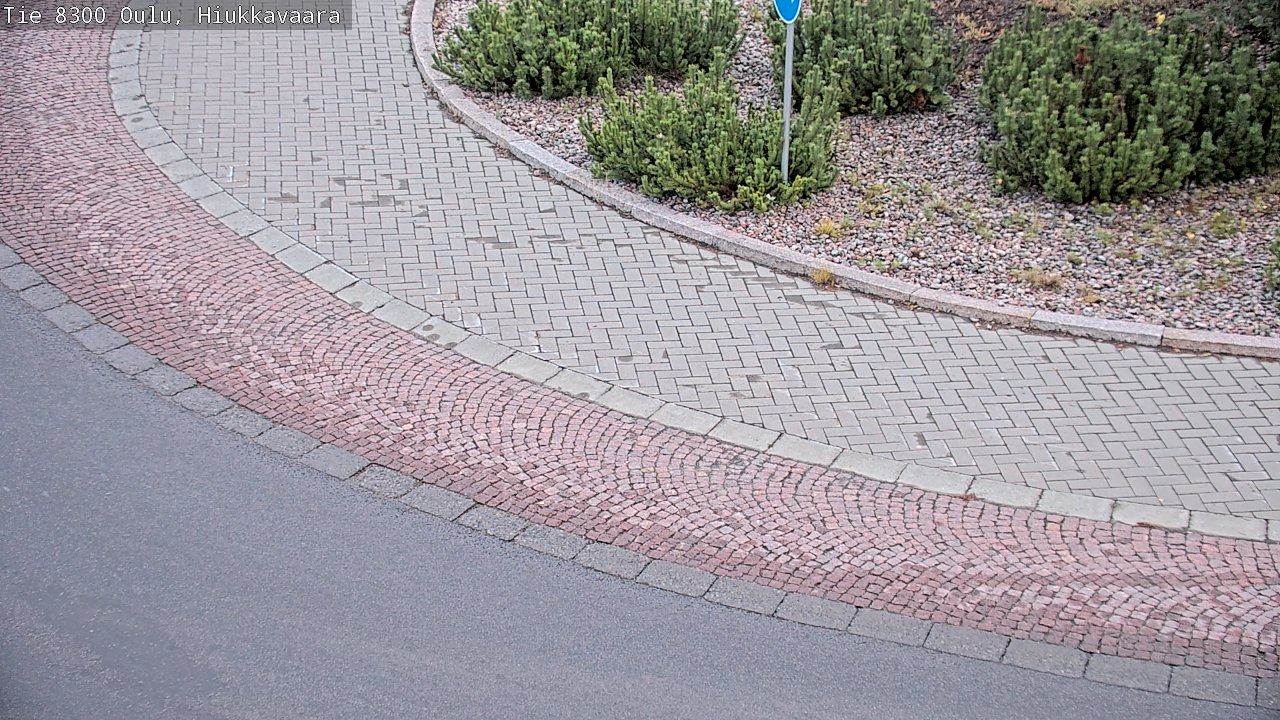 Kelikamerat Kuva tie 8300 Oulu Hiukkavaara, Oulu, Pohjois-Pohjanmaa