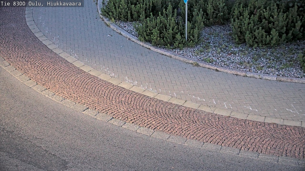 Kelikamerat Kuva tie 8300 Oulu Hiukkavaara, Oulu, Pohjois-Pohjanmaa