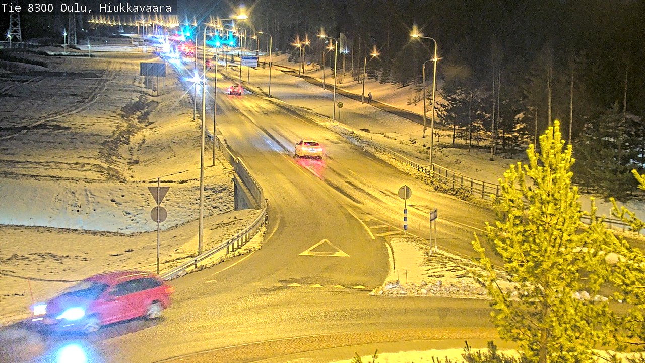 Kelikamerat Kuva tie 8300 Oulu Hiukkavaara, Oulu, Pohjois-Pohjanmaa