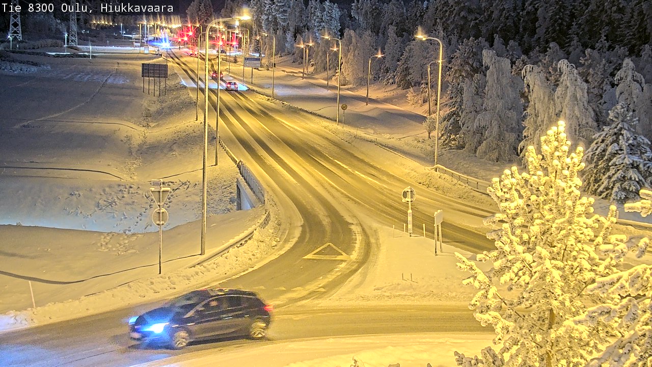 Kelikamerat Kuva tie 8300 Oulu Hiukkavaara, Oulu, Pohjois-Pohjanmaa