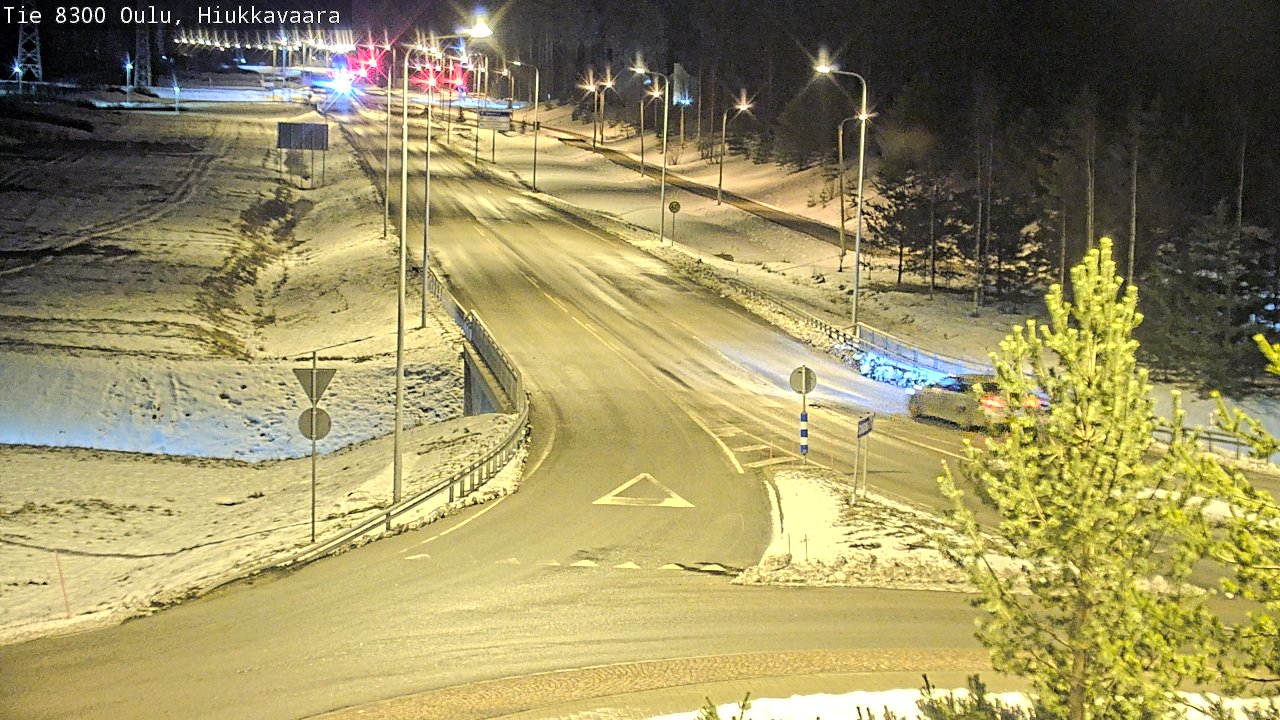 Kelikamerat Kuva tie 8300 Oulu Hiukkavaara, Oulu, Pohjois-Pohjanmaa