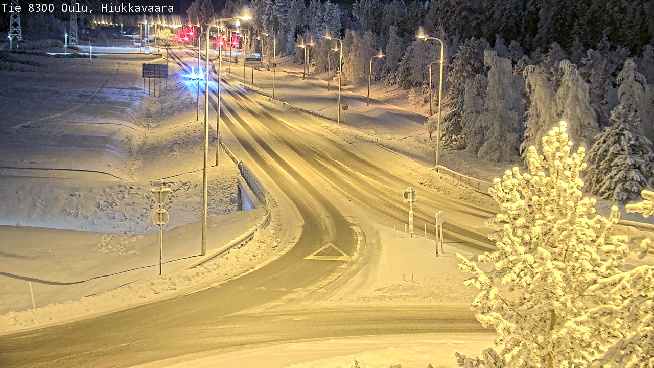 Kelikamerat Kuva tie 8300 Oulu Hiukkavaara, Oulu, Pohjois-Pohjanmaa