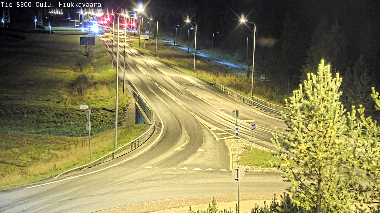 Kelikamerat Kuva tie 8300 Oulu Hiukkavaara, Oulu, Pohjois-Pohjanmaa