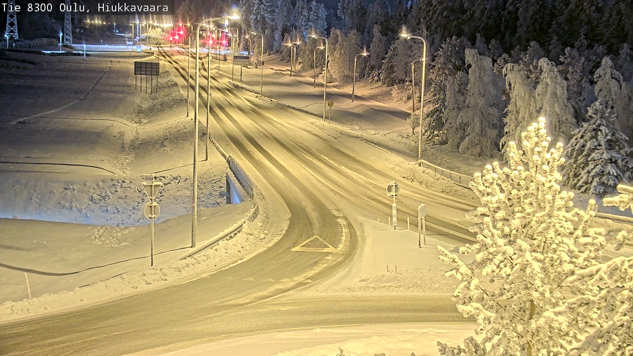 Kelikamerat Kuva tie 8300 Oulu Hiukkavaara, Oulu, Pohjois-Pohjanmaa