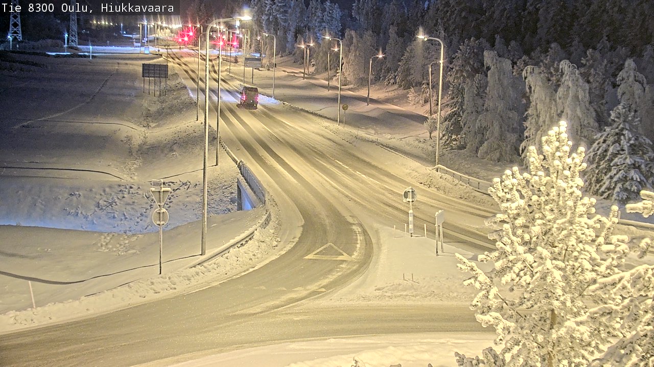 Kelikamerat Kuva tie 8300 Oulu Hiukkavaara, Oulu, Pohjois-Pohjanmaa