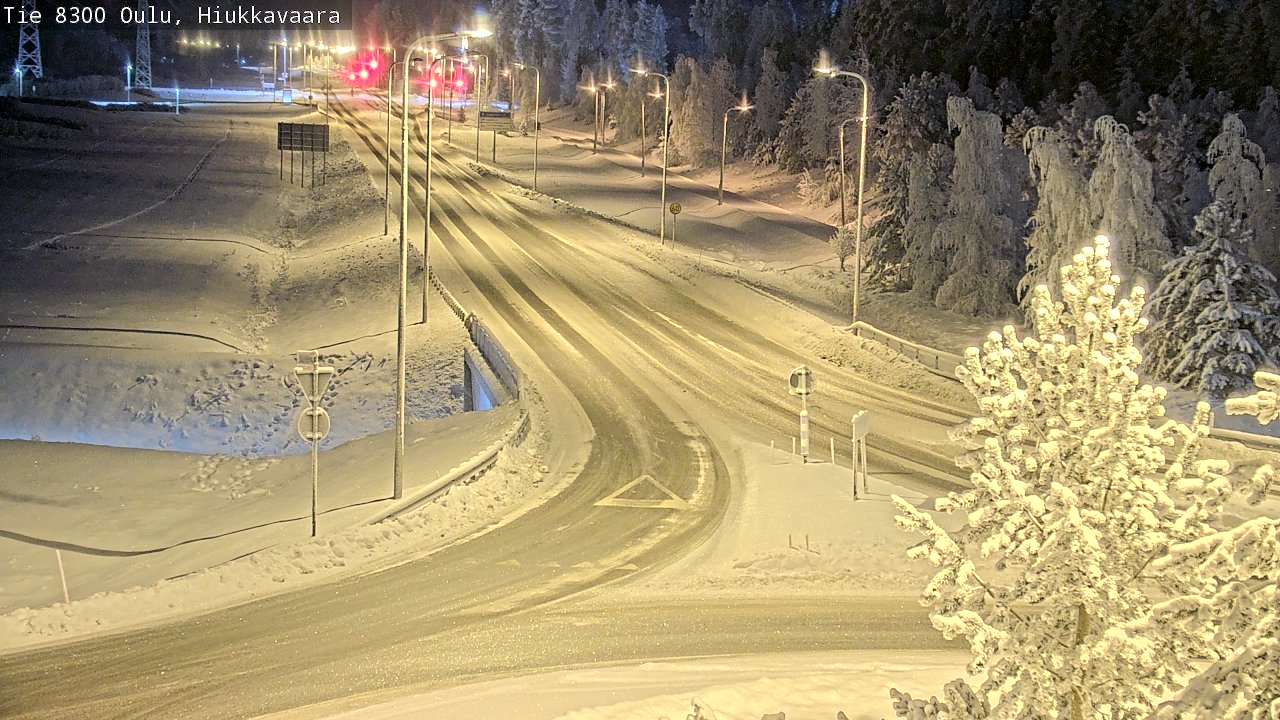 Kelikamerat Kuva tie 8300 Oulu Hiukkavaara, Oulu, Pohjois-Pohjanmaa