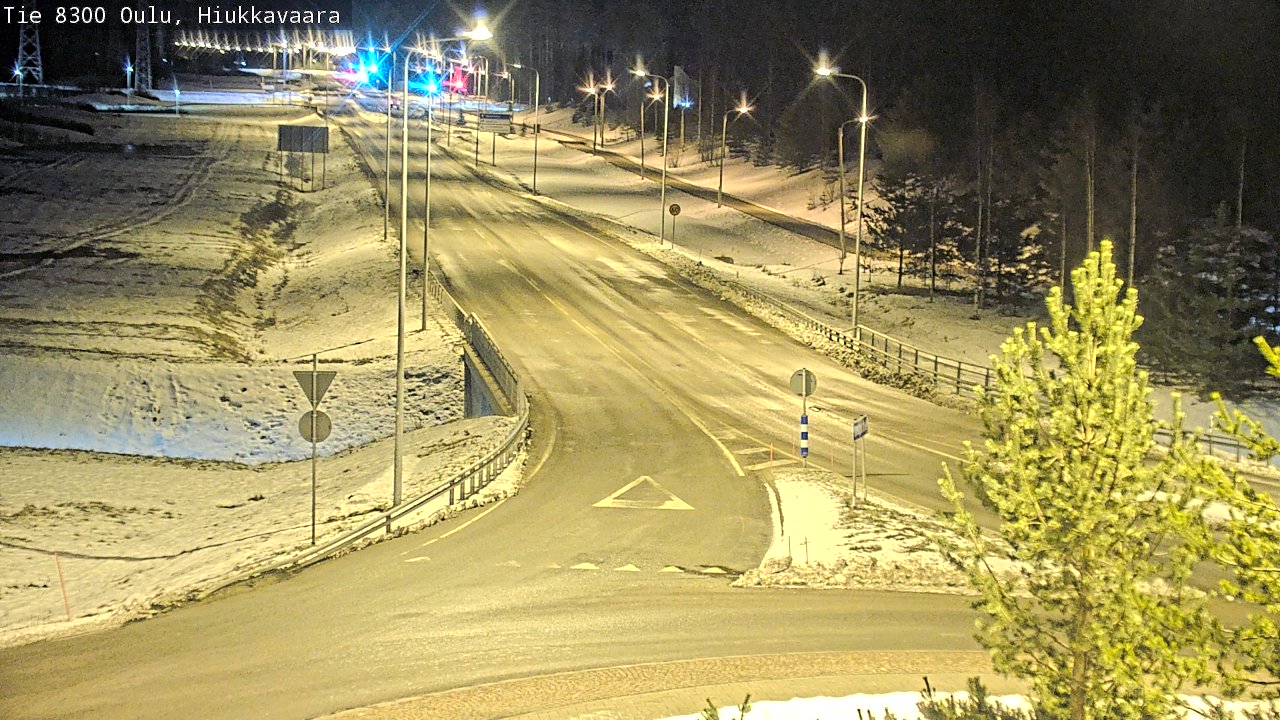 Kelikamerat Kuva tie 8300 Oulu Hiukkavaara, Oulu, Pohjois-Pohjanmaa