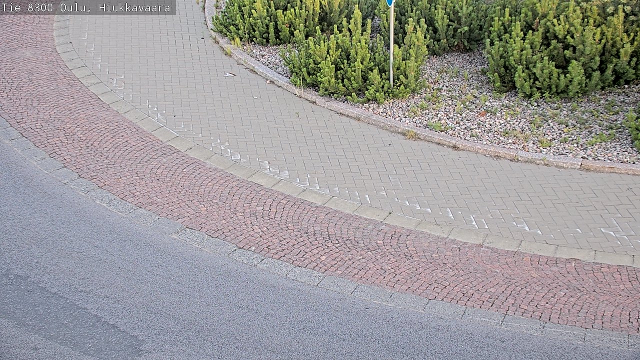 Kelikamerat Kuva tie 8300 Oulu Hiukkavaara, Oulu, Pohjois-Pohjanmaa