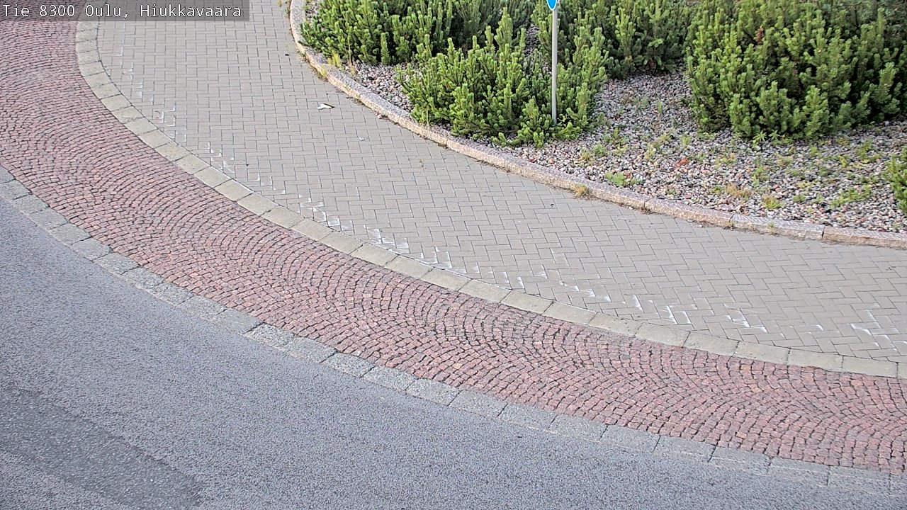 Kelikamerat Kuva tie 8300 Oulu Hiukkavaara, Oulu, Pohjois-Pohjanmaa