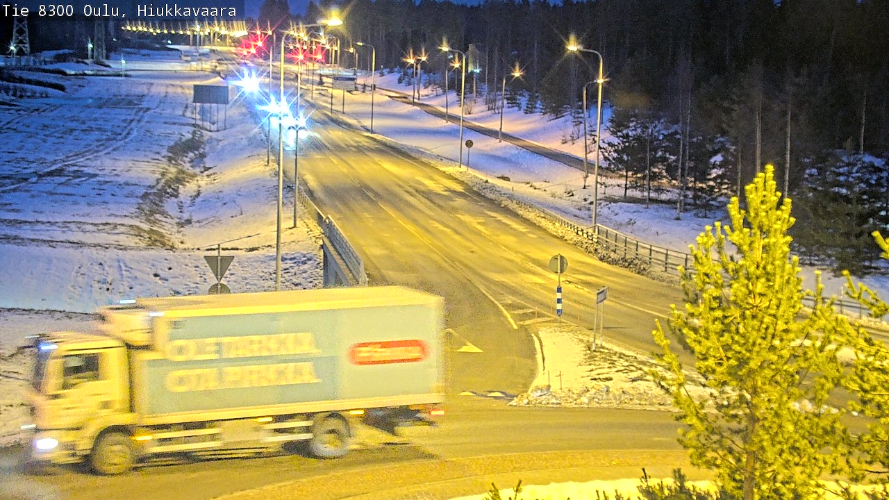 Kelikamerat Kuva tie 8300 Oulu Hiukkavaara, Oulu, Pohjois-Pohjanmaa