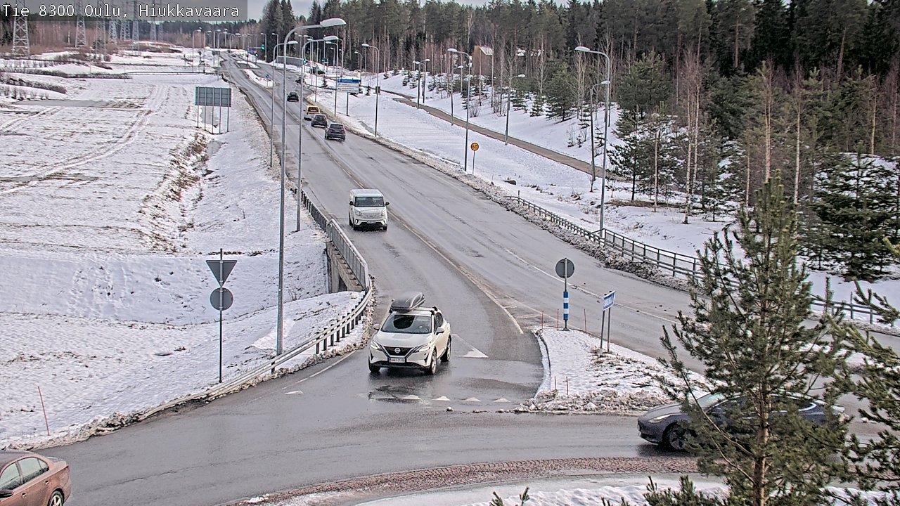 Kelikamerat Kuva tie 8300 Oulu Hiukkavaara, Oulu, Pohjois-Pohjanmaa