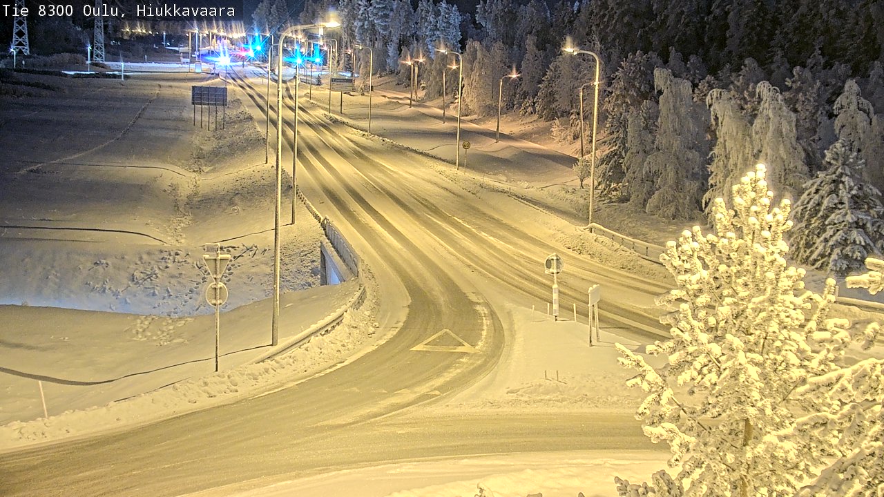 Kelikamerat Kuva tie 8300 Oulu Hiukkavaara, Oulu, Pohjois-Pohjanmaa