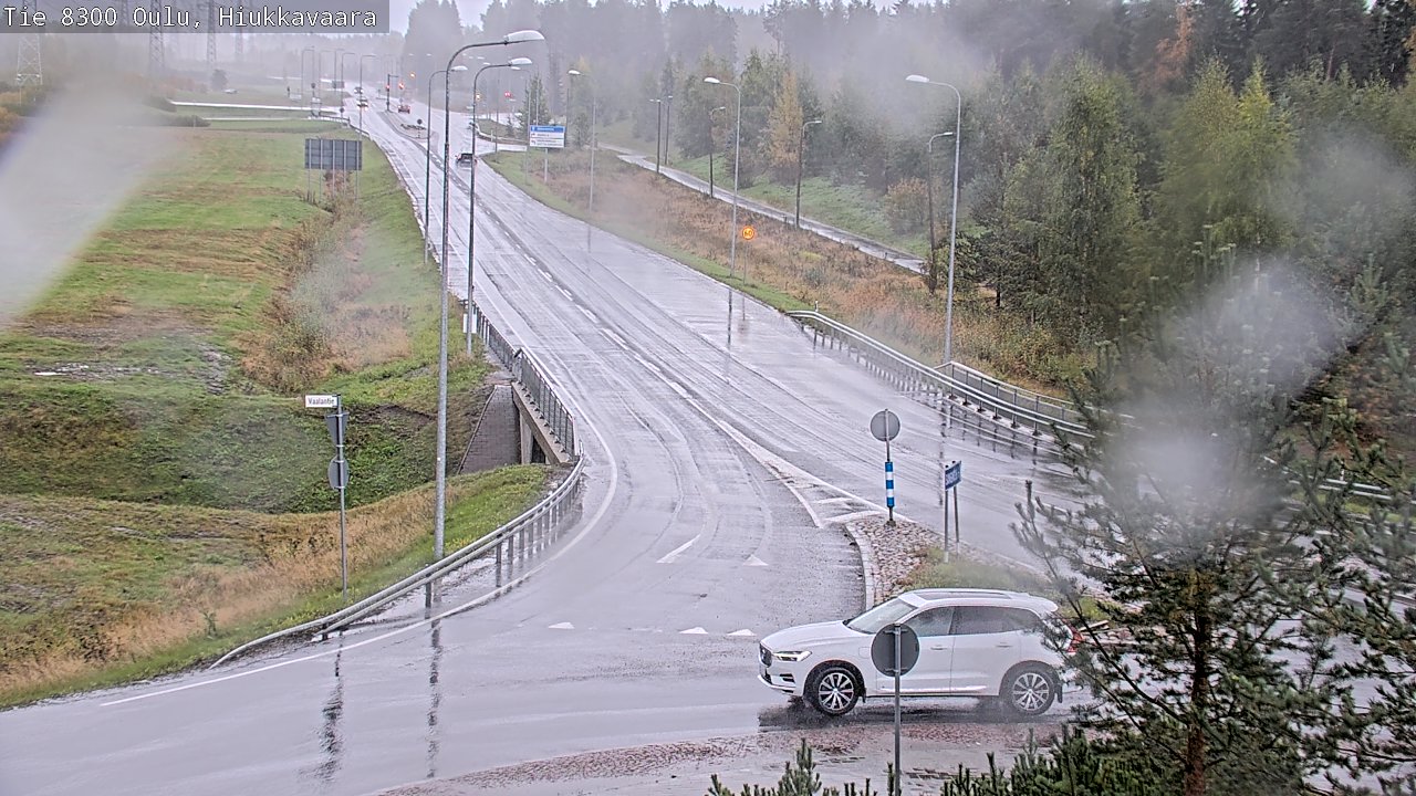Kelikamerat Kuva tie 8300 Oulu Hiukkavaara, Oulu, Pohjois-Pohjanmaa