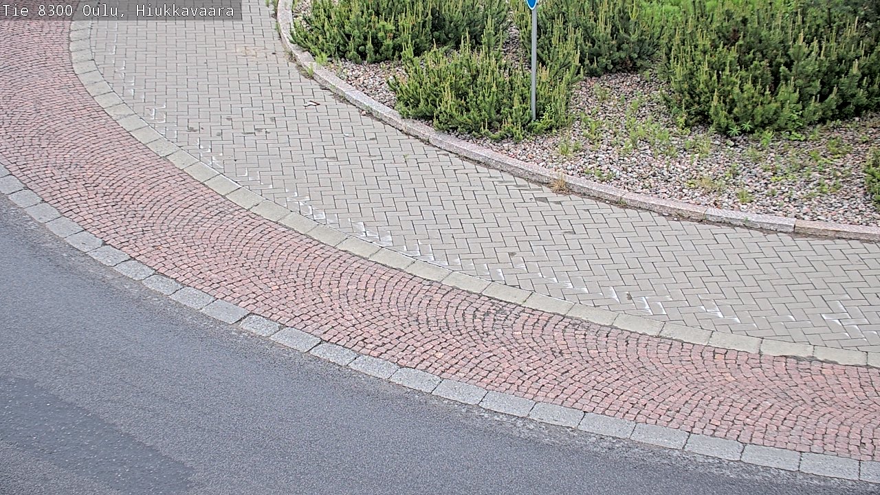 Kelikamerat Kuva tie 8300 Oulu Hiukkavaara, Oulu, Pohjois-Pohjanmaa