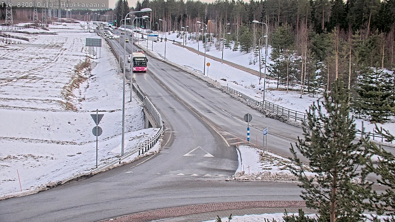 Kelikamerat Kuva tie 8300 Oulu Hiukkavaara, Oulu, Pohjois-Pohjanmaa