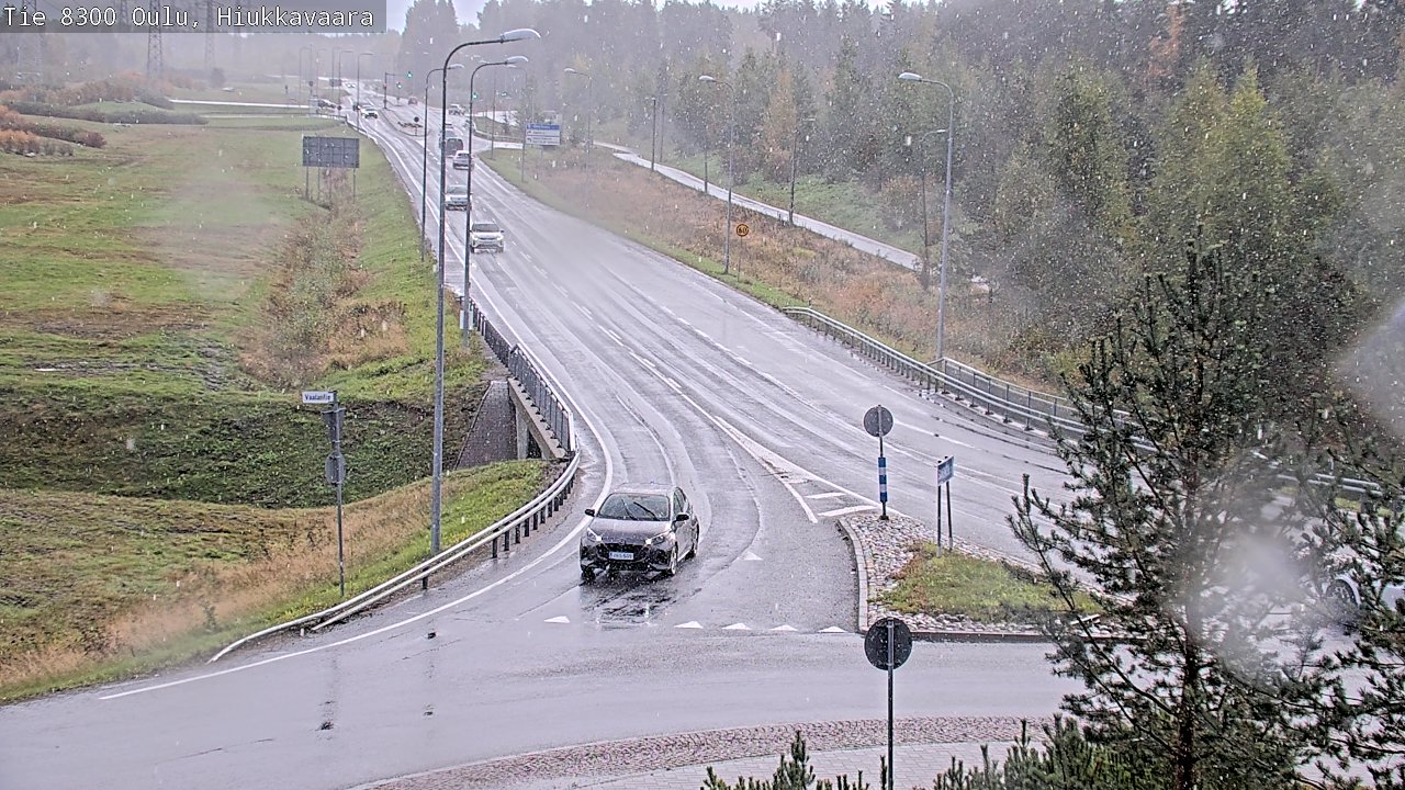 Kelikamerat Kuva tie 8300 Oulu Hiukkavaara, Oulu, Pohjois-Pohjanmaa