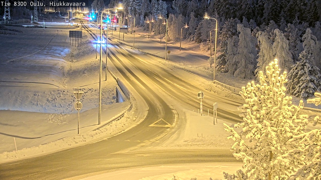 Kelikamerat Kuva tie 8300 Oulu Hiukkavaara, Oulu, Pohjois-Pohjanmaa