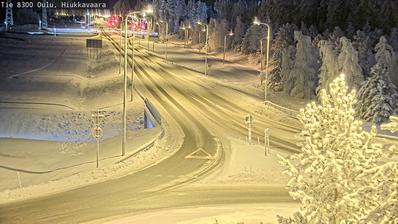 Kelikamerat Kuva tie 8300 Oulu Hiukkavaara, Oulu, Pohjois-Pohjanmaa