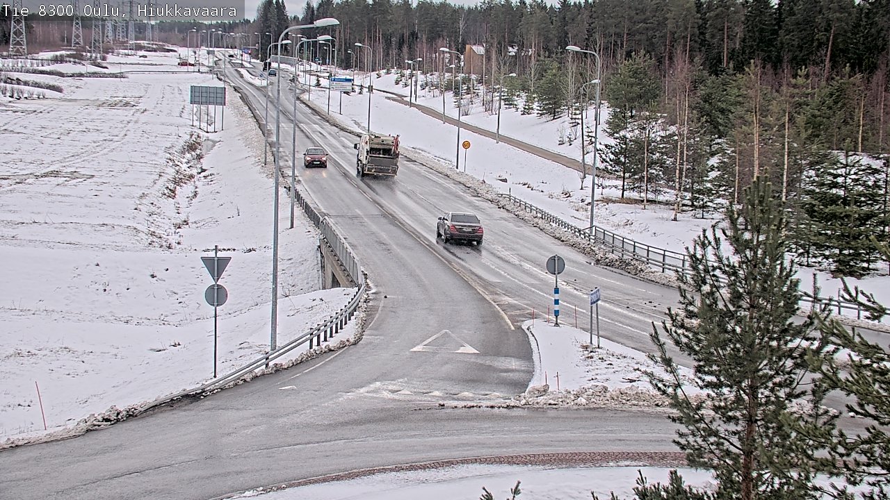 Kelikamerat Kuva tie 8300 Oulu Hiukkavaara, Oulu, Pohjois-Pohjanmaa