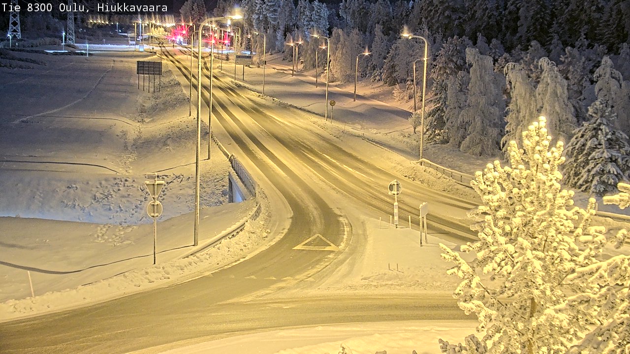 Kelikamerat Kuva tie 8300 Oulu Hiukkavaara, Oulu, Pohjois-Pohjanmaa