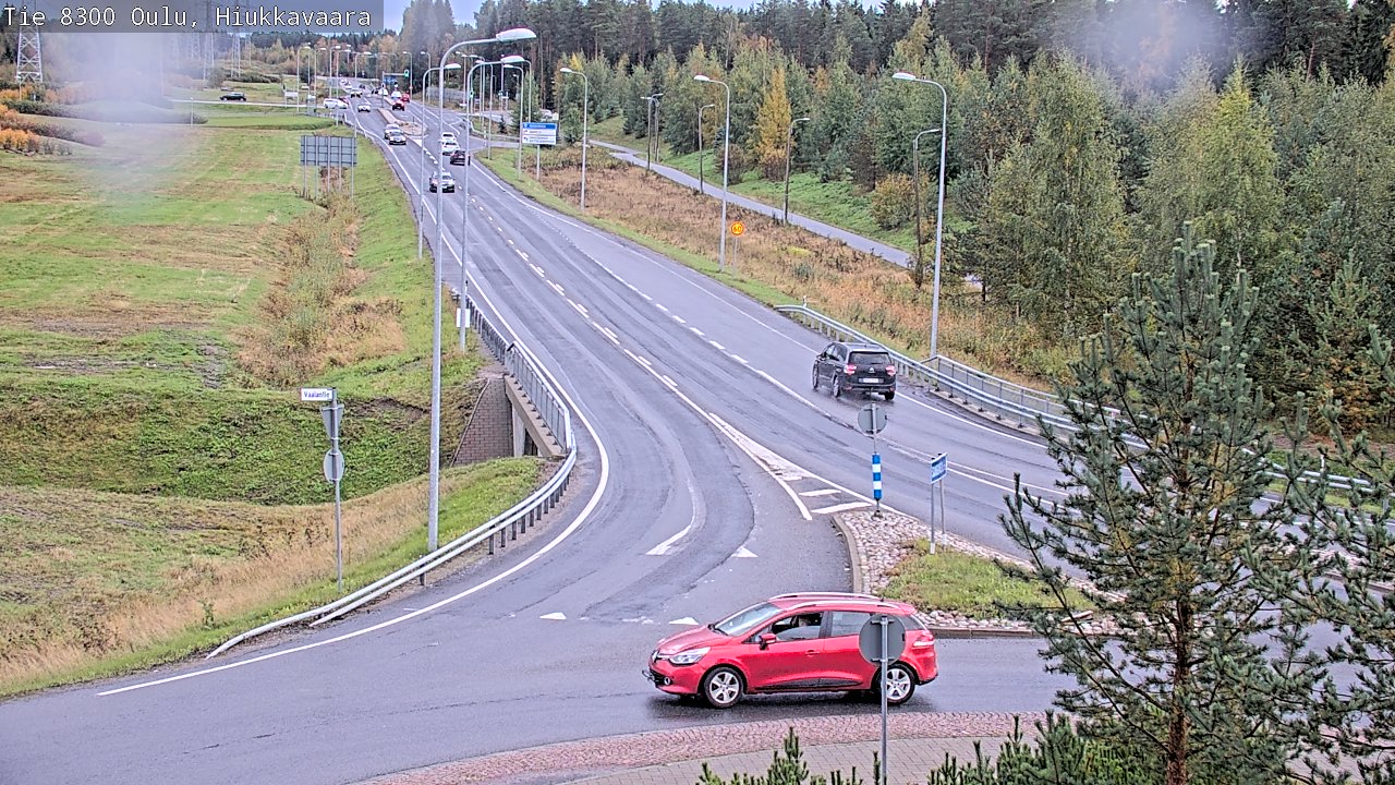 Kelikamerat Kuva tie 8300 Oulu Hiukkavaara, Oulu, Pohjois-Pohjanmaa