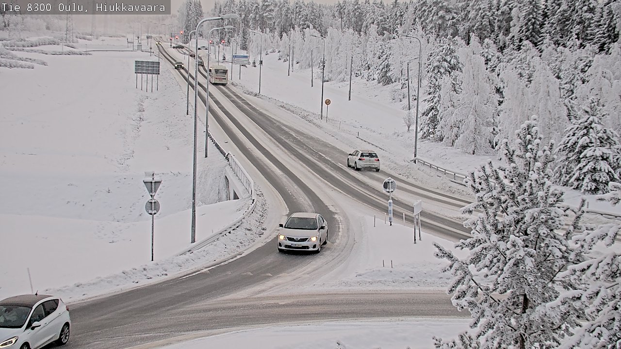 Kelikamerat Kuva tie 8300 Oulu Hiukkavaara, Oulu, Pohjois-Pohjanmaa