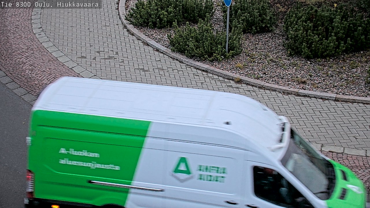 Kelikamerat Kuva tie 8300 Oulu Hiukkavaara, Oulu, Pohjois-Pohjanmaa