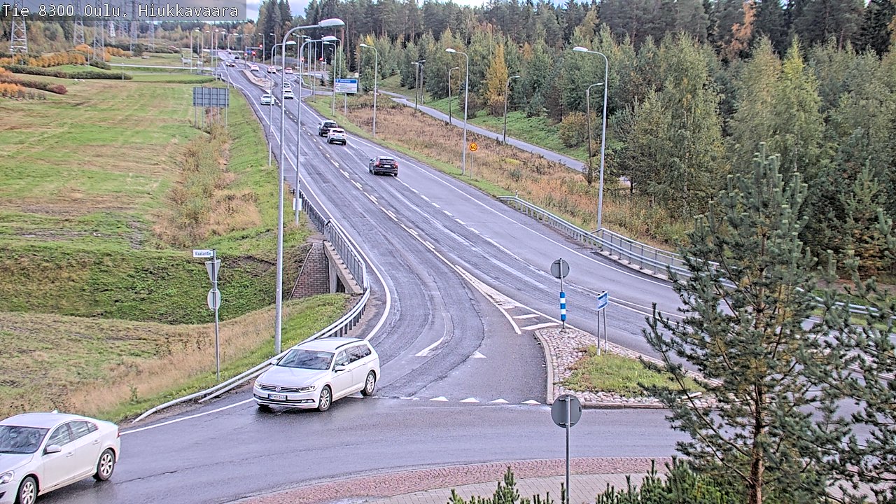 Kelikamerat Kuva tie 8300 Oulu Hiukkavaara, Oulu, Pohjois-Pohjanmaa