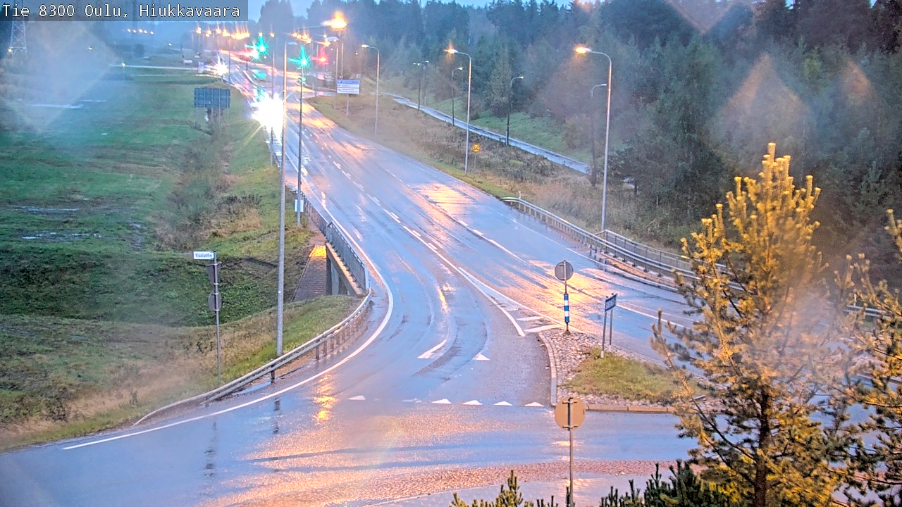 Kelikamerat Kuva tie 8300 Oulu Hiukkavaara, Oulu, Pohjois-Pohjanmaa