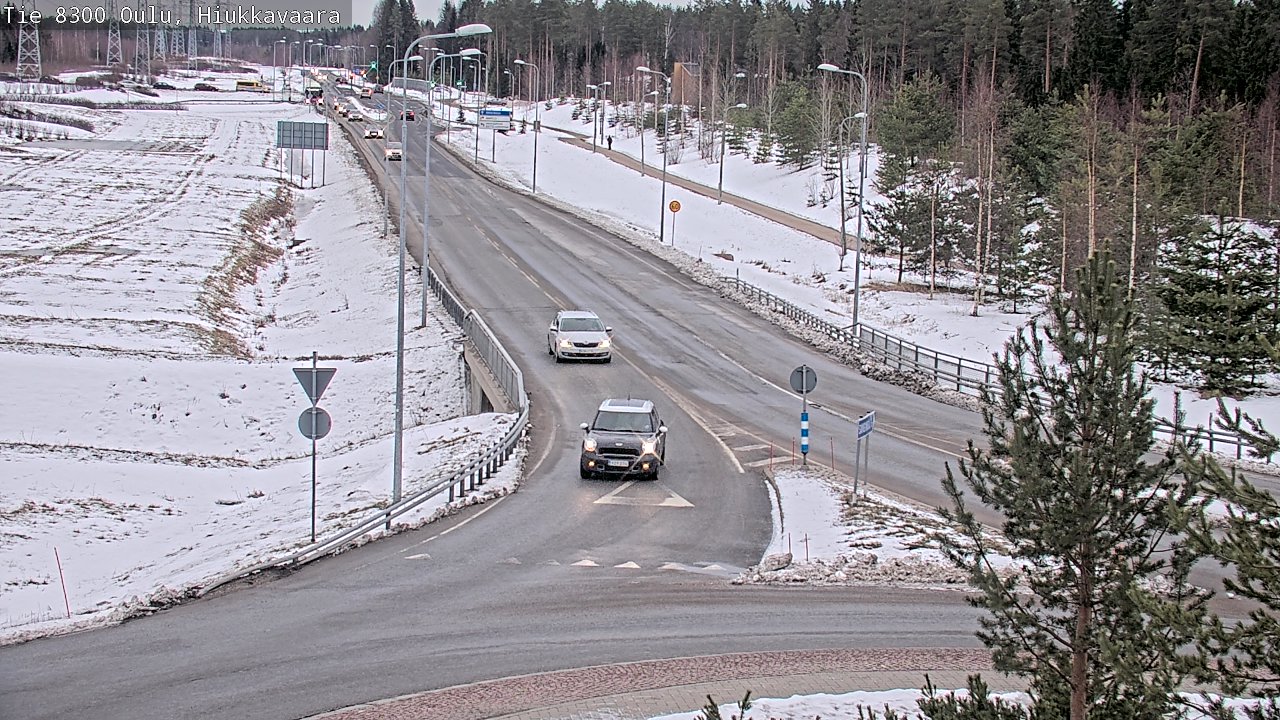 Kelikamerat Kuva tie 8300 Oulu Hiukkavaara, Oulu, Pohjois-Pohjanmaa