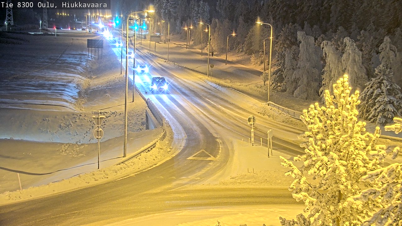 Kelikamerat Kuva tie 8300 Oulu Hiukkavaara, Oulu, Pohjois-Pohjanmaa