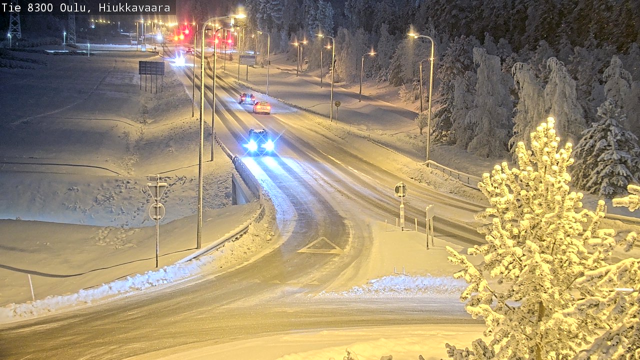Kelikamerat Kuva tie 8300 Oulu Hiukkavaara, Oulu, Pohjois-Pohjanmaa