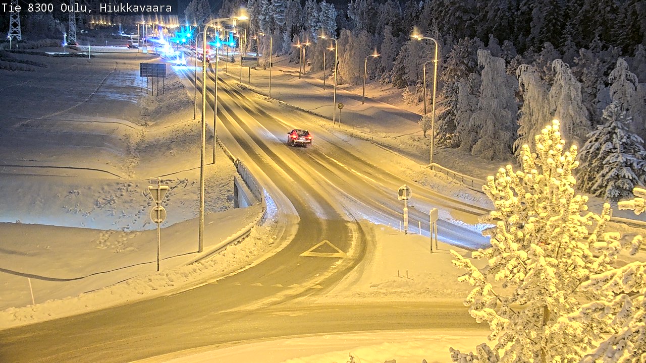 Kelikamerat Kuva tie 8300 Oulu Hiukkavaara, Oulu, Pohjois-Pohjanmaa