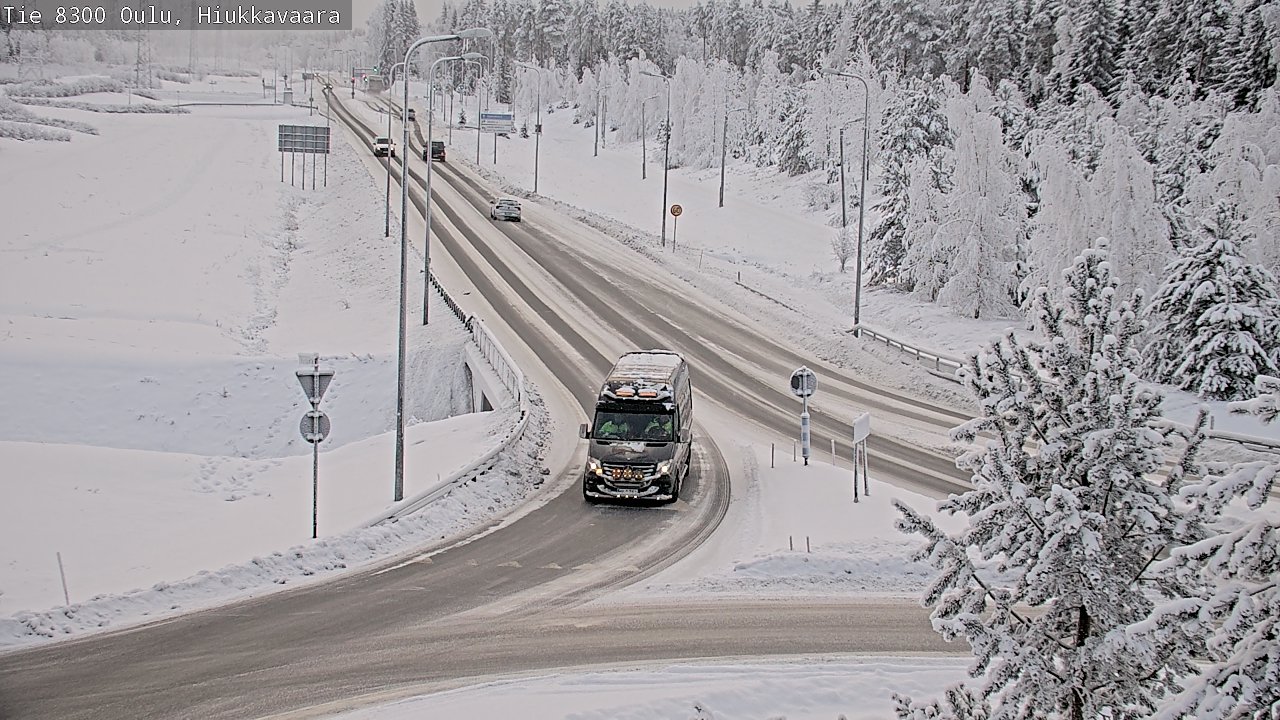Kelikamerat Kuva tie 8300 Oulu Hiukkavaara, Oulu, Pohjois-Pohjanmaa