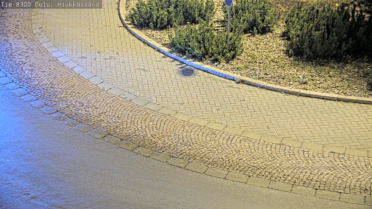 Kelikamerat Kuva tie 8300 Oulu Hiukkavaara, Oulu, Pohjois-Pohjanmaa