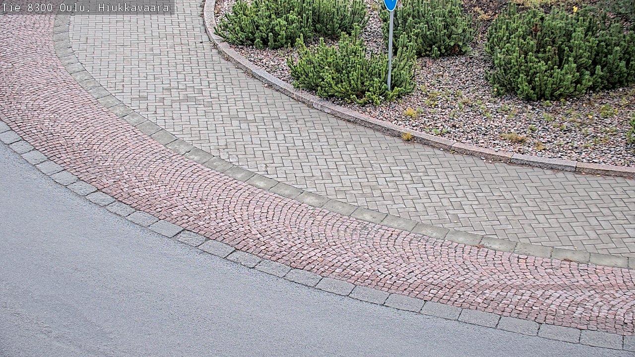 Kelikamerat Kuva tie 8300 Oulu Hiukkavaara, Oulu, Pohjois-Pohjanmaa