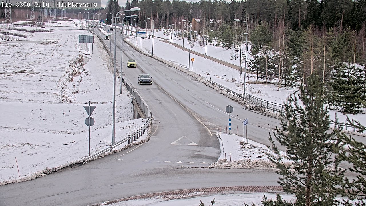 Kelikamerat Kuva tie 8300 Oulu Hiukkavaara, Oulu, Pohjois-Pohjanmaa